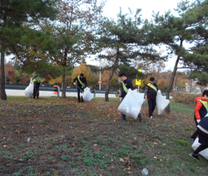 청통휴게소 조희규 소장ㆍ직원, 환경정화운동