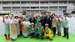 포항 상대동주민센터, 김장 담가주기 참여