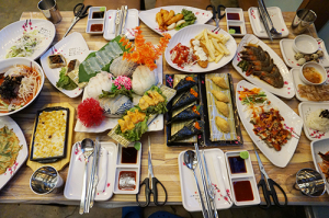 인천회식장소로 적합한 주문진대게회타운, 인천 삼산동·부평멱맛집으로 알려져