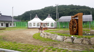 구미 신라불교초전지 정보화마을, 숙박동 리모델링 완료
