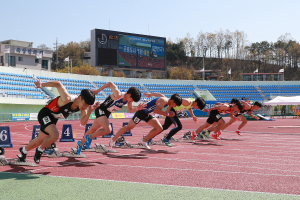 예천, 전국실업단대항육상경기대회ㆍ전국대학대항육상경기대회 개최