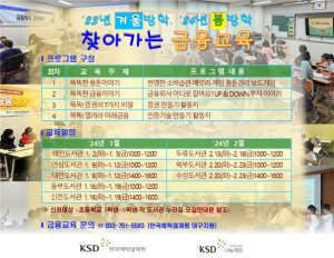 예탁결제원 대구지원, 초등생 대상 찾아가는 금융교육