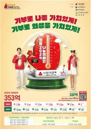 의성군, 희망2024 나눔캠페인 성금 모금