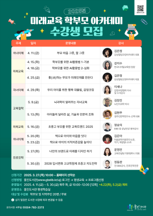 울진도서관, 미래교육 학부모 아카데미 운영