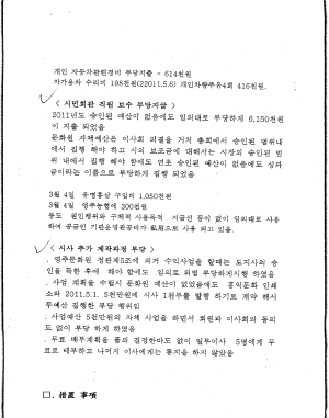영주시 문화원 예산 집행 ‘구멍’
