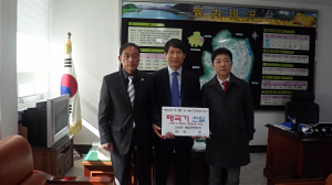 성주군, 광복 70주년 맞아 태극기 전달 잇따라