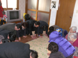 구미 지산동 기관 단체장들, 합동세배