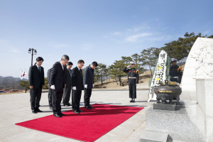 “호국영령의 숭고한 희생정신 기린다”