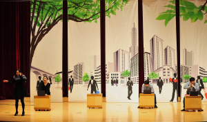군위군, 이색 정례조회 ‘이목집중’