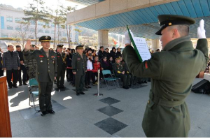 해병대 교육단 신병수료식 개최…1163명 수료