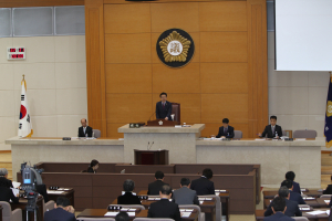 포항시의회 임시회 개회…5일간 의정활동