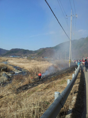포항 북구청 공무원, 대형산불 막았다