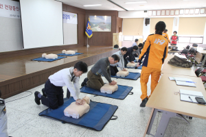 울진경찰서, 심폐소생술 교육 실시