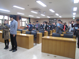 군위교육청, 반부패 청렴다짐식
