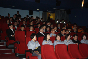 포항 북부소방서, 영화관서 소통의 장 마련