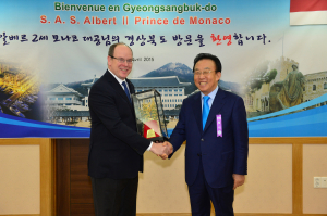 김관용 도지사, 물포럼 ‘실속 외교’ 행보