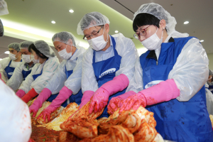삼성전자 스마트시티, 김치 나눔 행사