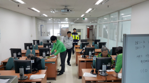 청도경찰서, 노인운전자 인지ㆍ지각검사 실시