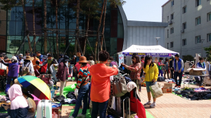 포항 죽도동, 벼룩시장 개최