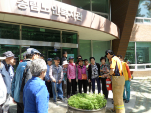 포항 송도동, 소방합동 훈련