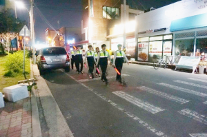 포항북부署, 학교주변 취약 지역 합동순찰