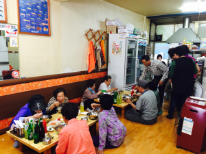 포항 연일읍 구룡포회식당, 경로잔치