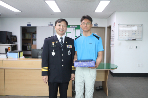 울진경찰서, 선행에 감사장 전달