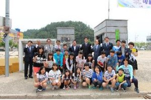 예술꽃 씨앗학교 현판식 가져