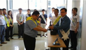 철도시설公 영남본부, 청렴거울 나누기 캠페인