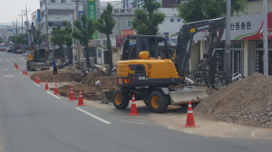 시민 안전 무시한 채 공사 진행
