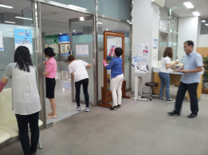 ‘1일 3회 청소’ 메르스 예방 주력