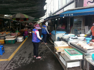 경산시, 메르스 예방 전통시장 특별소독