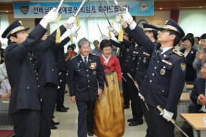 고령署, 홍균식 경감·손정석 경위 등 정년 퇴임식 가져