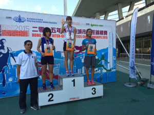 경산시청 심미영 선수, 홍콩 육상대회서 ‘1위’