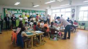 울진교육청, 지역화 교재 활용한 수업 공개