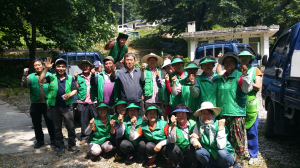 영주 평은면 새마을 남·여지도자協, 사랑의 집고치기 사업