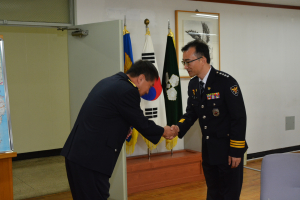 오완석 포항북부경찰서장 취임식
