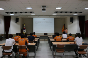 의성소방서, 구급대원 대상 폭염대비 응급처치 교육