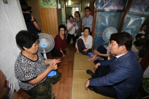 폭염 취약계층 찾아 대구 곳곳 누벼
