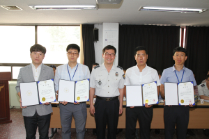 영주署, 유공경찰관 4명에 표창 수여식