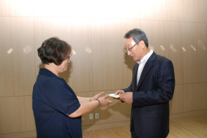 고객만족ㆍ조직 친절분위기 확산 이바지