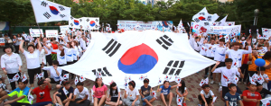 대구 달서구, 나라사랑 태극기 플래시 몹