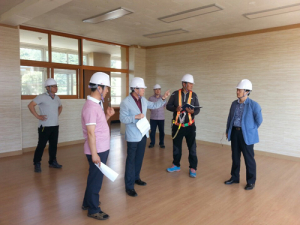 허정두 교육장, 학교 공사현장 방문…안전점검 ‘꼼꼼’