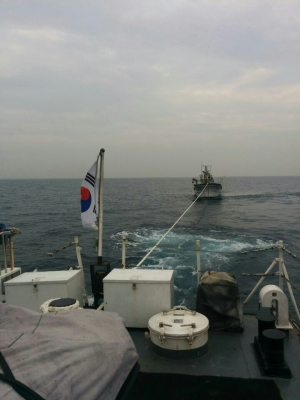 포항해경, 원인미상 표류 어선 구조
