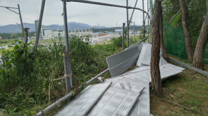 안동, 금성백조건설 도로공사 시끌시끌