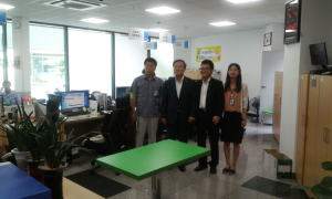 장종두 포항 남구청장, 해도동주민센터 방문