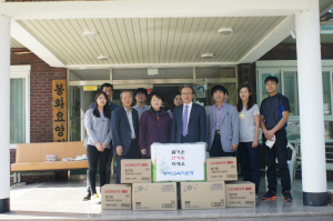 사회복지시설 봉사활동 ‘호응’