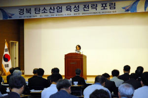 道, 미래 먹거리 탄소산업 육성 본격 시동