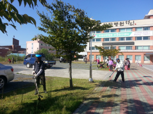 포항 중앙동주민센터, 생활쓰레기 등 수거