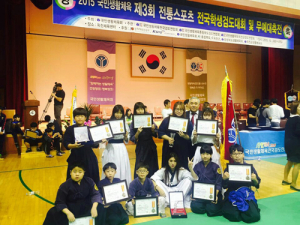 청송검도관 女 검도부, 전국대회 단체전 우승